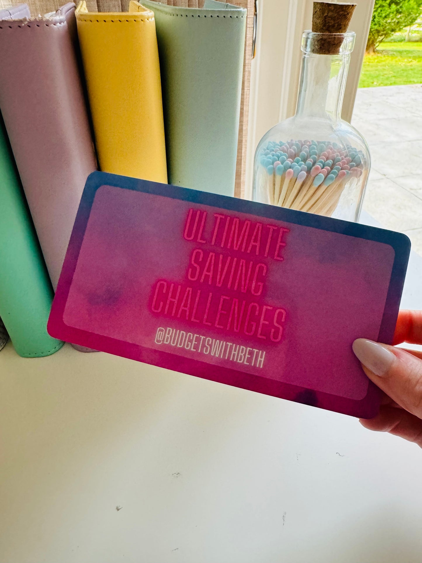 Ultimate Saving Challenge A5 booklet