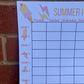 DIGITAL SUMMER HOLIDAY Planner & Tracker  - Summer holidays